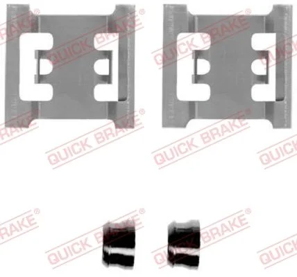Priedų komplektas, diskinių stabdžių trinkelės QUICK BRAKE 109-1145