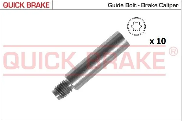 Kreipiantysis varžtas, stabdžių apkaba QUICK BRAKE 11201-10K