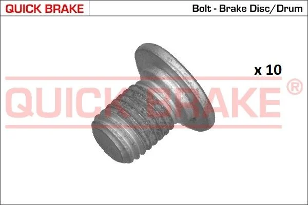 Varžtas, stabdžių diskas QUICK BRAKE 11661-10K