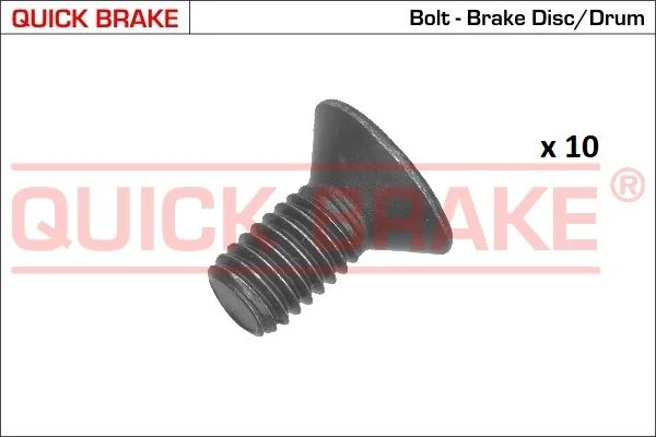Varžtas, stabdžių diskas QUICK BRAKE 11665-10K