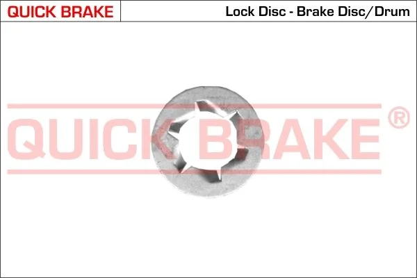 Varžtas, stabdžių diskas QUICK BRAKE 11673
