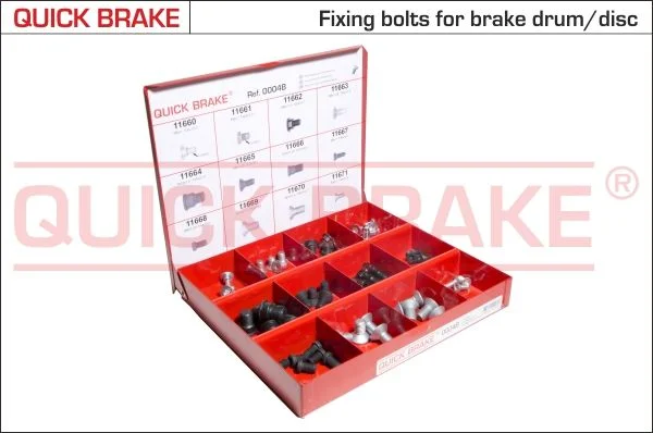 Asortimentas, varžtas QUICK BRAKE 171-0004B