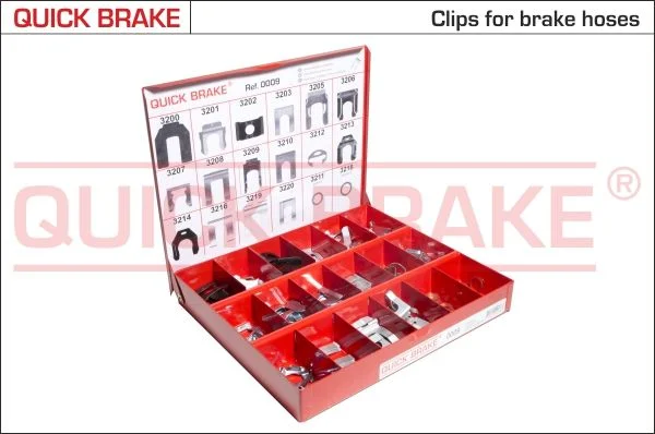 Assortment, fasteners QUICK BRAKE 171-0009