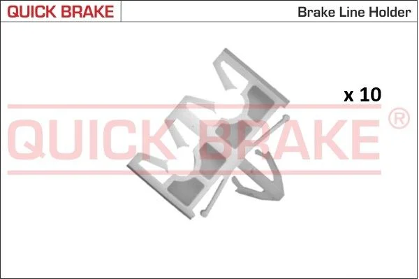 Laikiklis, stabdžių vamzdeliai QUICK BRAKE 171-WA-10