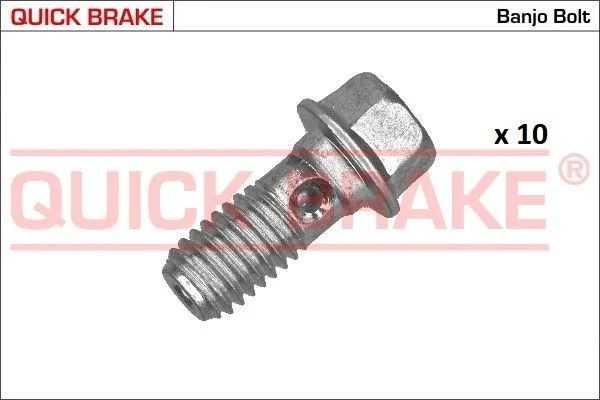 Įdubiamasis varžtas QUICK BRAKE 3257-10K