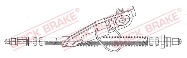 Stabdžių žarnelė QUICK BRAKE 42.917