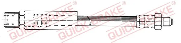 Stabdžių žarnelė quick brake 46.301
