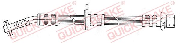 Stabdžių žarnelė QUICK BRAKE 58.934
