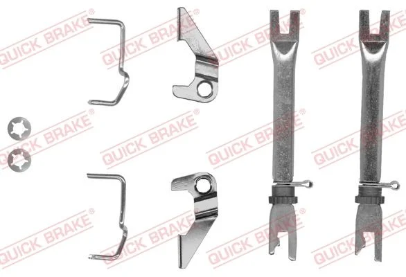 Reguliatorių komplektas, būgninis stabdys QUICK BRAKE 102 53 004