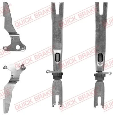 Reguliatorių komplektas, būgninis stabdys QUICK BRAKE 102 53 017