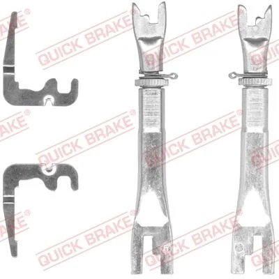 Reguliatorių komplektas, būgninis stabdys QUICK BRAKE 102 53 023