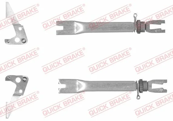 Reguliatorių komplektas, būgninis stabdys QUICK BRAKE 102 53 027