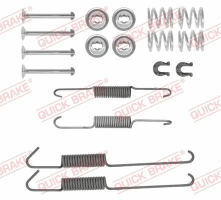 Priedų komplektas, stabdžių trinkelės QUICK BRAKE 105-0002