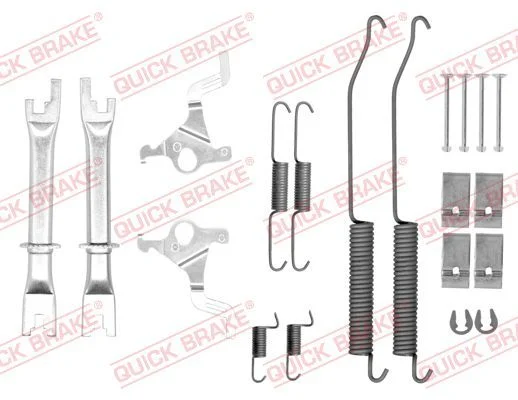 Priedų komplektas, stabdžių trinkelės QUICK BRAKE 105-0036S