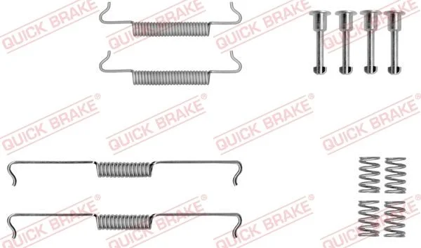 Accessory Kit, parking brake shoes QUICK BRAKE 105-0041