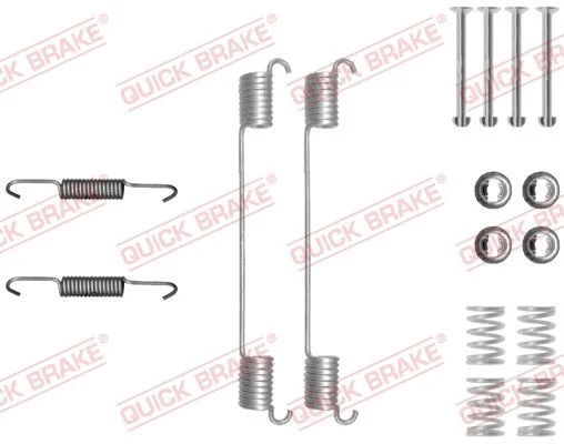 Priedų komplektas, stabdžių trinkelės QUICK BRAKE 105-0048