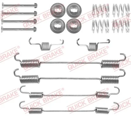 Priedų komplektas, stabdžių trinkelės QUICK BRAKE 105-0057