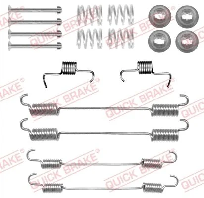 Priedų komplektas, stabdžių trinkelės QUICK BRAKE 105-0059