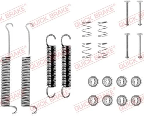 Priedų komplektas, stabdžių trinkelės QUICK BRAKE 105-0503