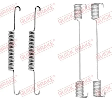Комплект приладдя, гальмівна колодка QUICK BRAKE 105-0520