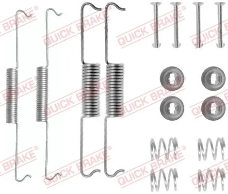 Комплект приладдя, гальмівна колодка QUICK BRAKE 105-0521
