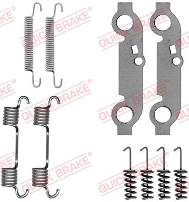 Комплект приладдя, колодка стоянкового гальма QUICK BRAKE 105-0537