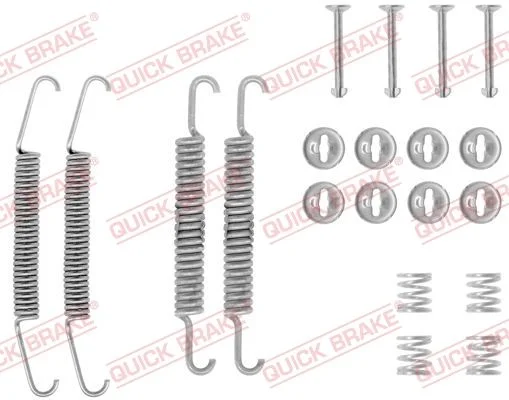 Priedų komplektas, stabdžių trinkelės QUICK BRAKE 105-0548
