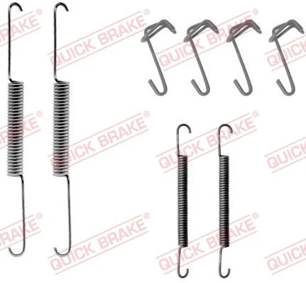 Priedų komplektas, stabdžių trinkelės QUICK BRAKE 105-0563