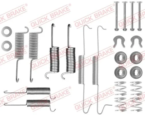Priedų komplektas, stabdžių trinkelės QUICK BRAKE 105-0571