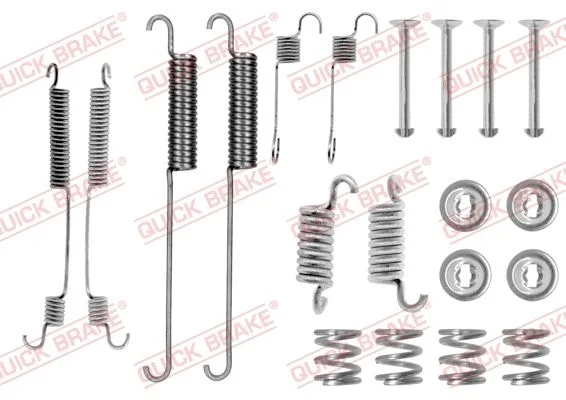 Priedų komplektas, stabdžių trinkelės QUICK BRAKE 105-0600