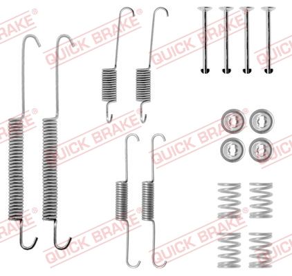 Priedų komplektas, stabdžių trinkelės QUICK BRAKE 105-0613