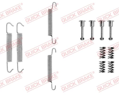 Комплект приладдя, колодка стоянкового гальма QUICK BRAKE 105-0621