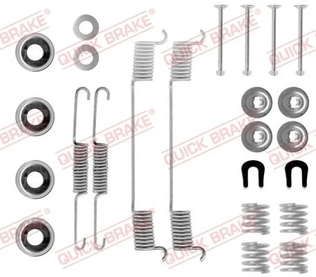 Priedų komplektas, stabdžių trinkelės QUICK BRAKE 105-0635