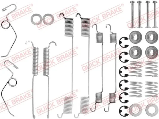 Priedų komplektas, stabdžių trinkelės QUICK BRAKE 105-0642