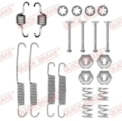 Priedų komplektas, stabdžių trinkelės QUICK BRAKE 105-0673