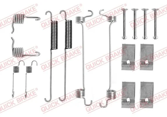 Комплект приладдя, гальмівна колодка QUICK BRAKE 105-0677