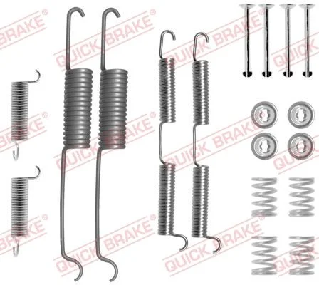 Priedų komplektas, stabdžių trinkelės QUICK BRAKE 105-0687