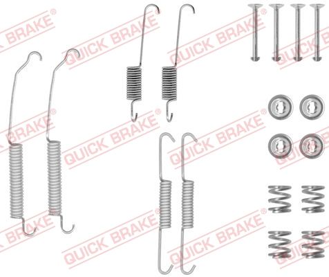 Accessory Kit, brake shoes QUICK BRAKE 105-0701