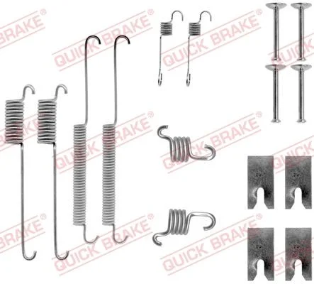 Priedų komplektas, stabdžių trinkelės QUICK BRAKE 105-0732