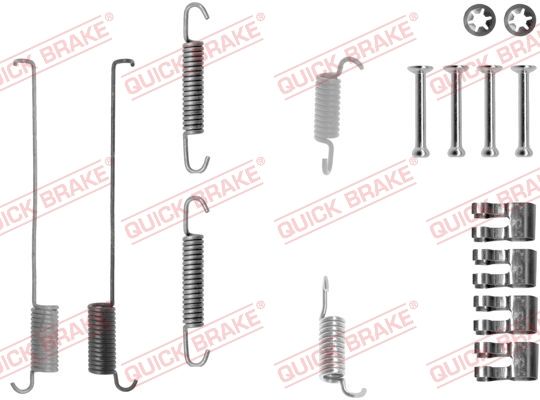 Accessory Kit, brake shoes QUICK BRAKE 105-0739