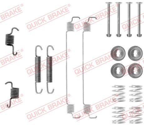 Priedų komplektas, stabdžių trinkelės QUICK BRAKE 105-0777