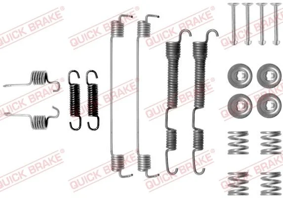 Priedų komplektas, stabdžių trinkelės QUICK BRAKE 105-0785