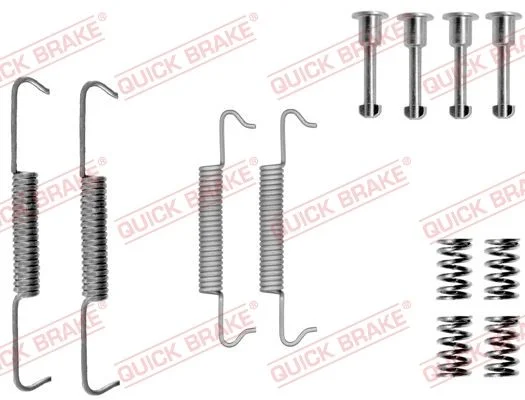 Accessory Kit, parking brake shoes QUICK BRAKE 105-0793