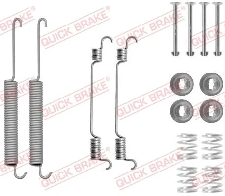 Priedų komplektas, stabdžių trinkelės QUICK BRAKE 105-0806