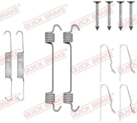 Accessory Kit, parking brake shoes QUICK BRAKE 105-0808