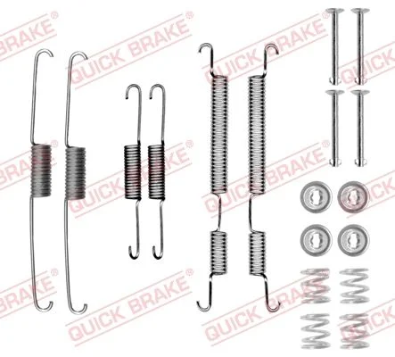 Priedų komplektas, stabdžių trinkelės QUICK BRAKE 105-0813