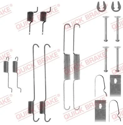 Priedų komplektas, stabdžių trinkelės QUICK BRAKE 105-0815