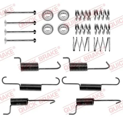 Accessory Kit, parking brake shoes QUICK BRAKE 105-0823