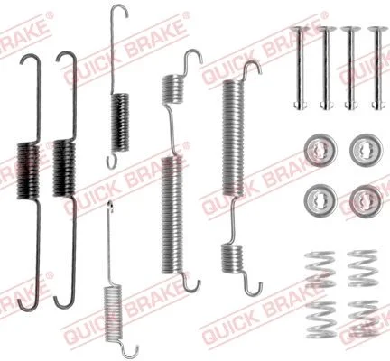 Priedų komplektas, stabdžių trinkelės QUICK BRAKE 105-0824
