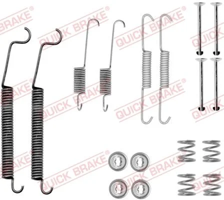 Priedų komplektas, stabdžių trinkelės QUICK BRAKE 105-0830